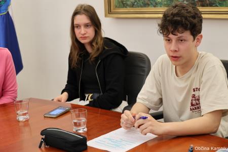 Župana obiskali dijaki Gimnazije in srednje šole Rudolfa Maistra Kamnik (11)